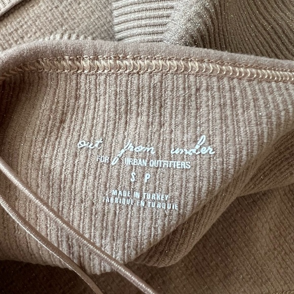 URBN Out From Under Subtle Sparkle Cropped Tank - Picture 4 of 6